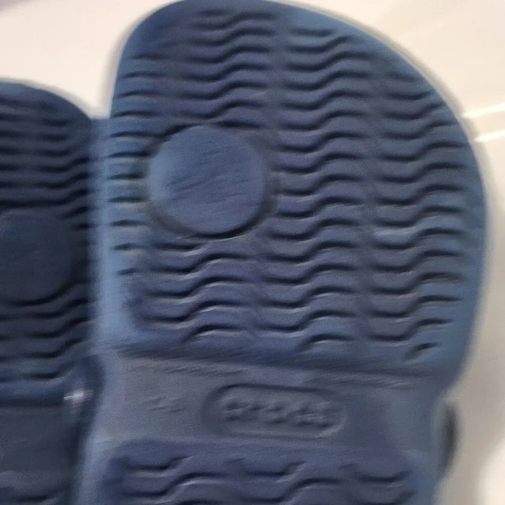 CROCS Childrens Toddler Electro Clogs Navy / Electric Blue - Slip On - SIZE C 6